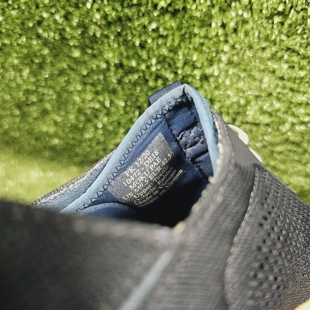 Olukai Moku Pae Navy Blue Mesh Slip On Comfort Boat Shoes Mens Size 9.5